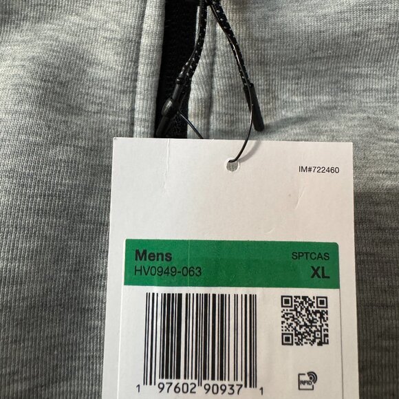 Nike Tech Fleece Heather Gray Windrunner Full-Zip Hoodie HV0949-063 Men's NEW - Picture 13 of 13
